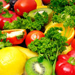 assortment of fruit and vegetables